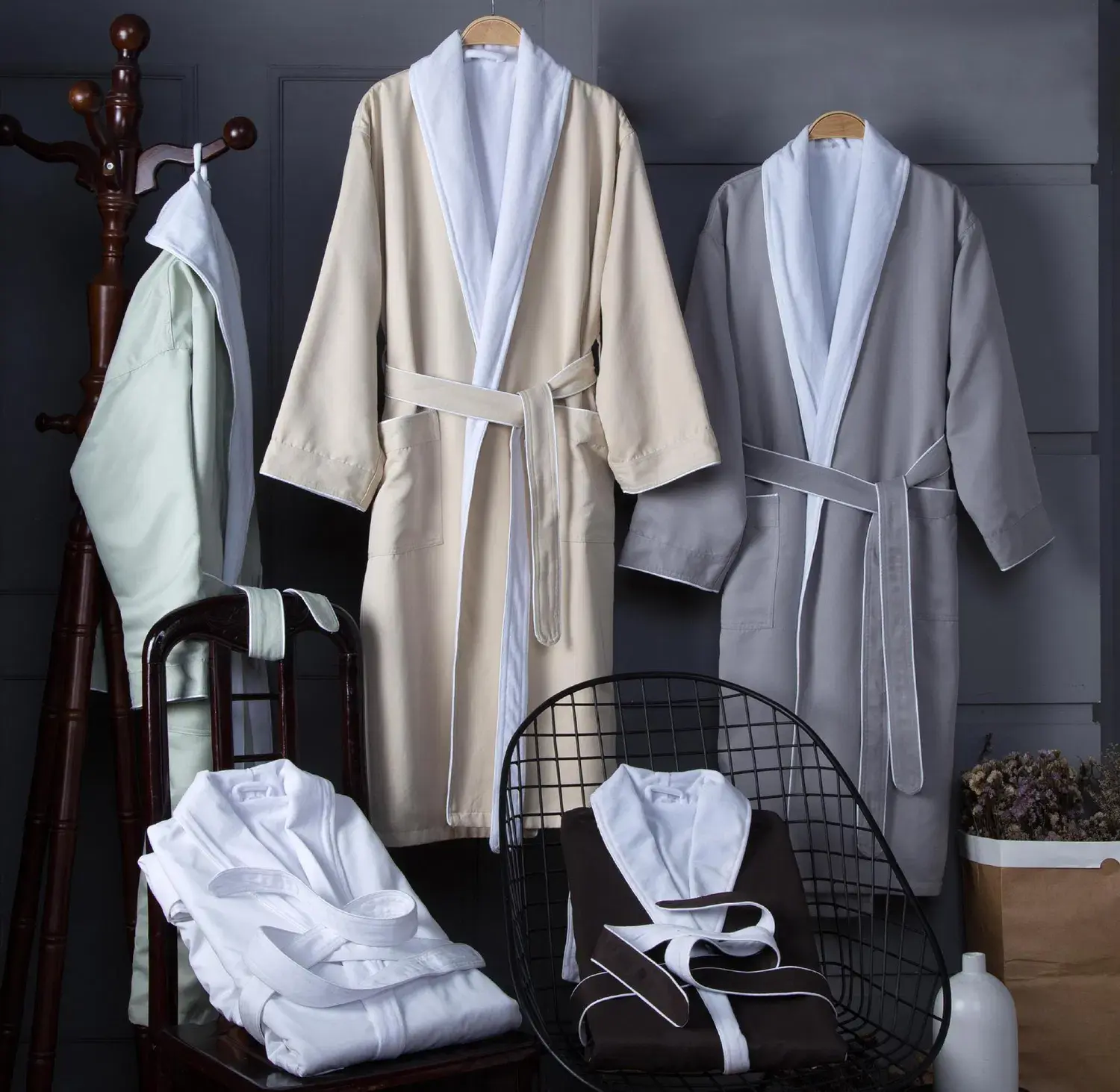 Waffle Weave Bathrobes